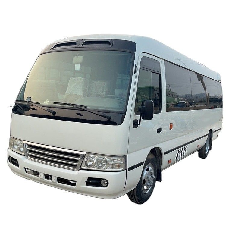 Gebruikte Toyota 15BT Coaster Bus met 30 zitplaatsen en maximaal vermogen 113/5200kw in goede staat