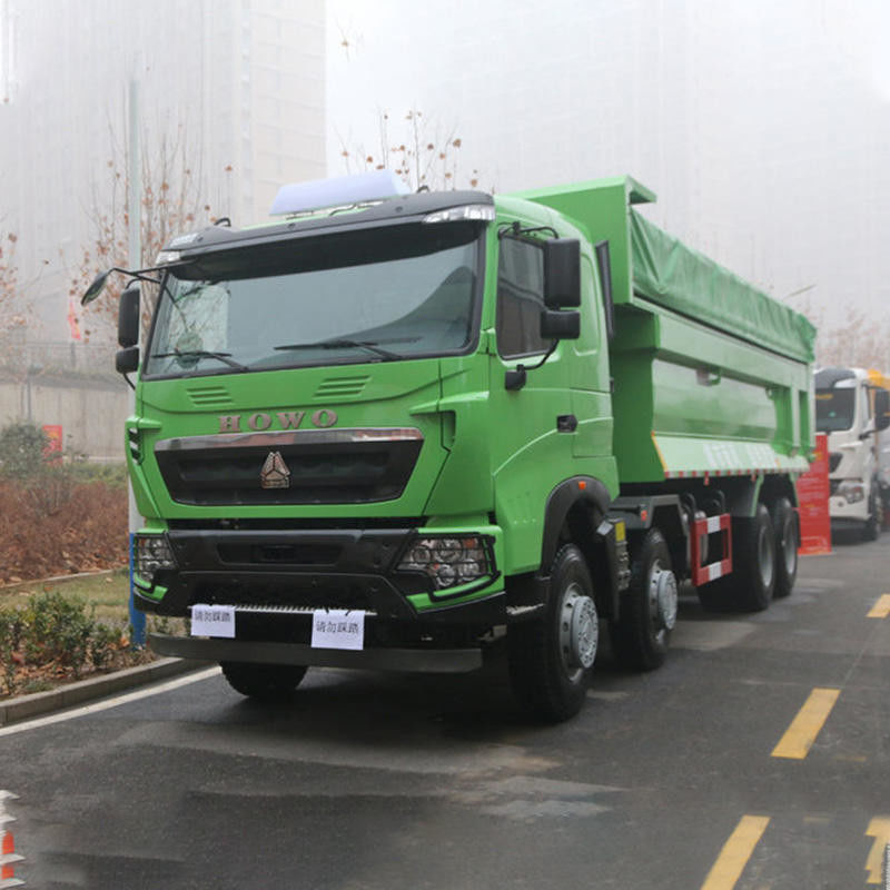 Howo 40 ton capaciteit tipper truck met lading tank lengte ≥ 8m en WEICHAI motor
