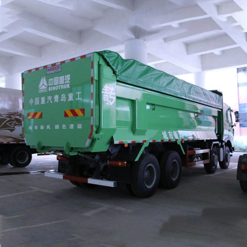 Howo 40 ton capaciteit tipper truck met lading tank lengte ≥ 8m en WEICHAI motor