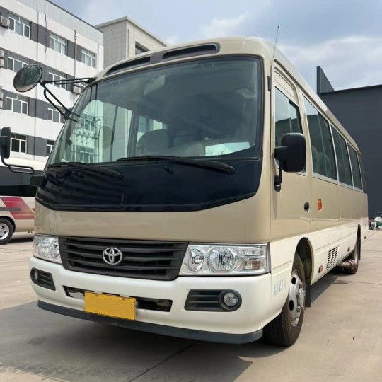 Manuele transmissie Type 30 zitplaats Toyota Coaster Bus met 7005*2040*2785mm Grootte