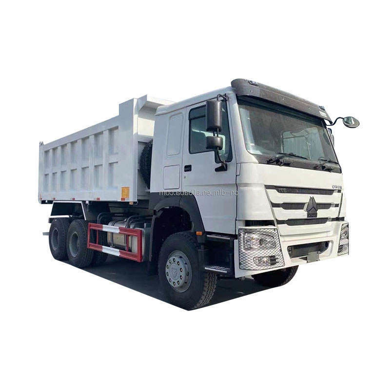 Gebruikte Sinotruck Howo 10 wiel 25 ton meter 20 kubieke dump tipper truck Euro 3 handmatige AC