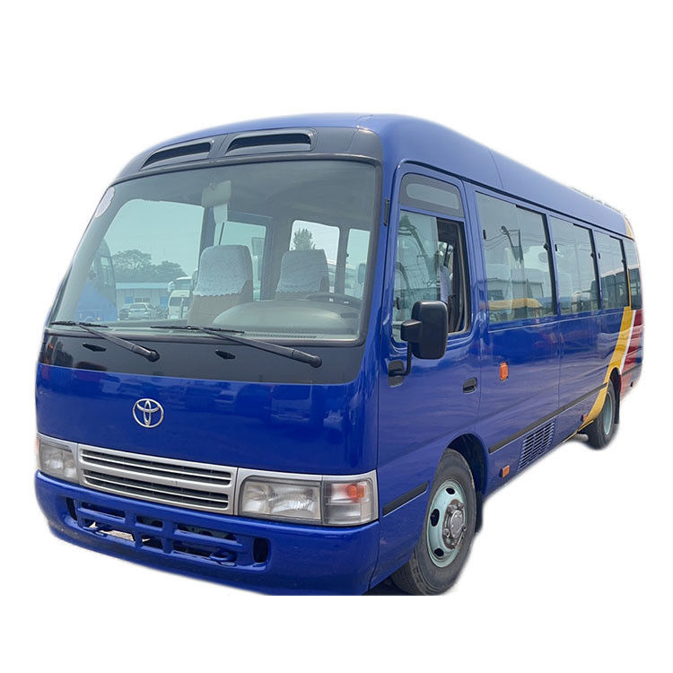 30 zitplaatsen diesel Toyo Ta Coaster minibus met luxe ontwerp en brandstofzuinigheid