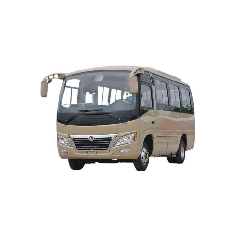 Handgeschakelde transmissie Type Dongfeng 19 zitplaatsen LHD Gebruikte achtbaanbussen 2360ml Verplaatsing