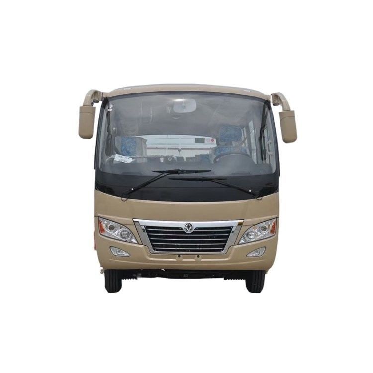 Handgeschakelde transmissie Type Dongfeng 19 zitplaatsen LHD Gebruikte achtbaanbussen 2360ml Verplaatsing