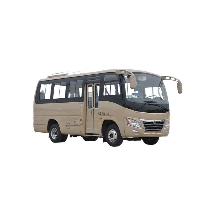 Handgeschakelde transmissie Type Dongfeng 19 zitplaatsen LHD Gebruikte achtbaanbussen 2360ml Verplaatsing