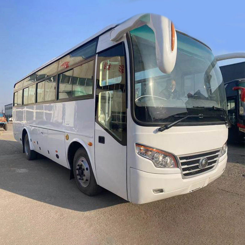 Gebruikte bussen 35 zitplaatsen Dieselmotorcoach met Euro 3 emissie standaard en betaalbaar