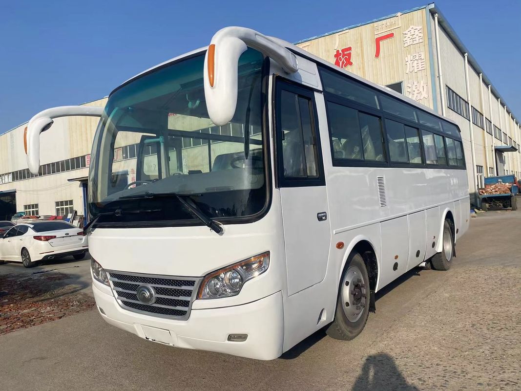 Gebruikte bussen 35 zitplaatsen Dieselmotorcoach met Euro 3 emissie standaard en betaalbaar