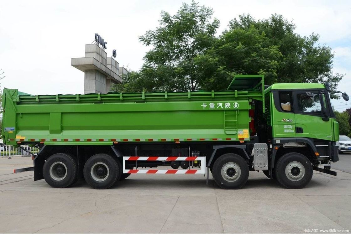 500-600L brandstoftankcapaciteit Shacman X3000 8x4 zware dump-tipper vrachtwagen 25 M3 30-50 ton