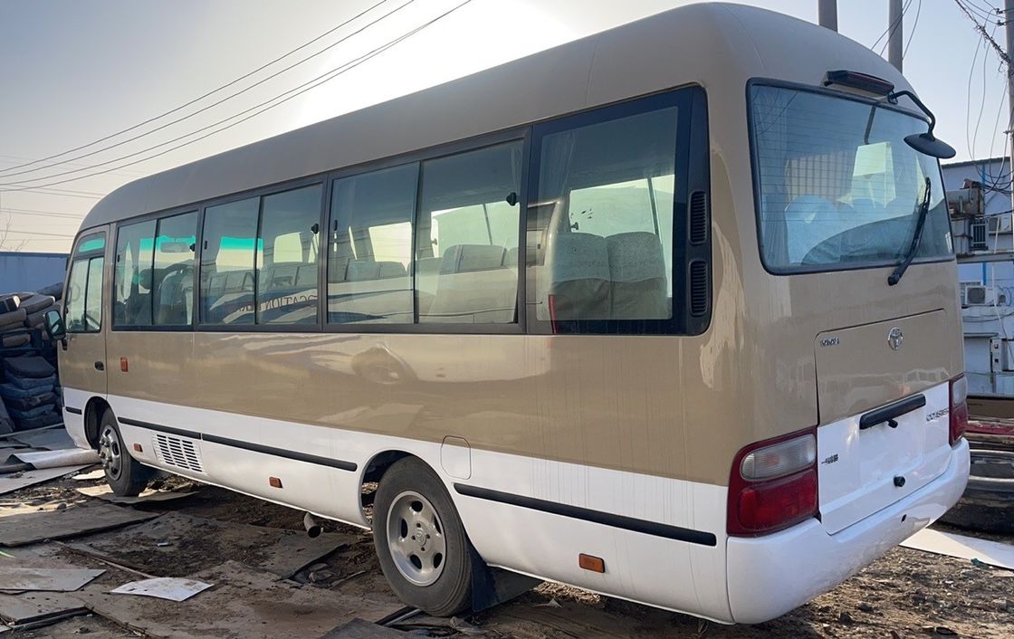 29 zitplaatsen Coaster Bus met luxe design EURO III Dieselmotor Links/Rechts handleiding