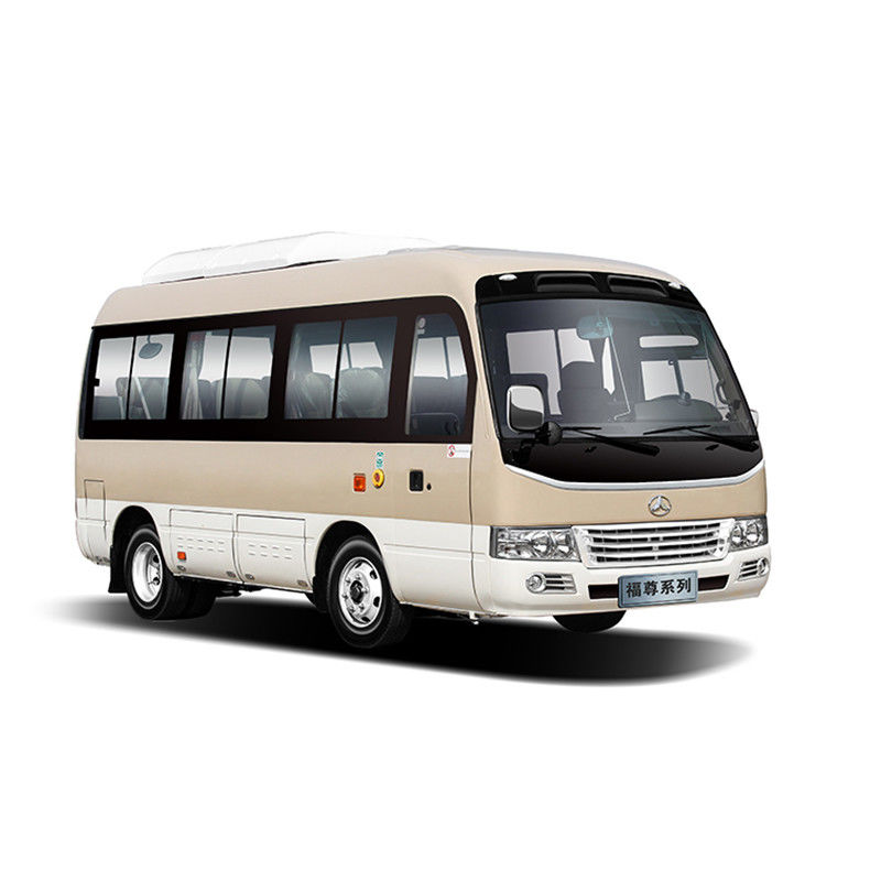 Japan Toyo ta Coaster 30 zitplaatsen LHD Bus met DF5S410 versnellingsbak en maximale snelheid 91 110 km/h