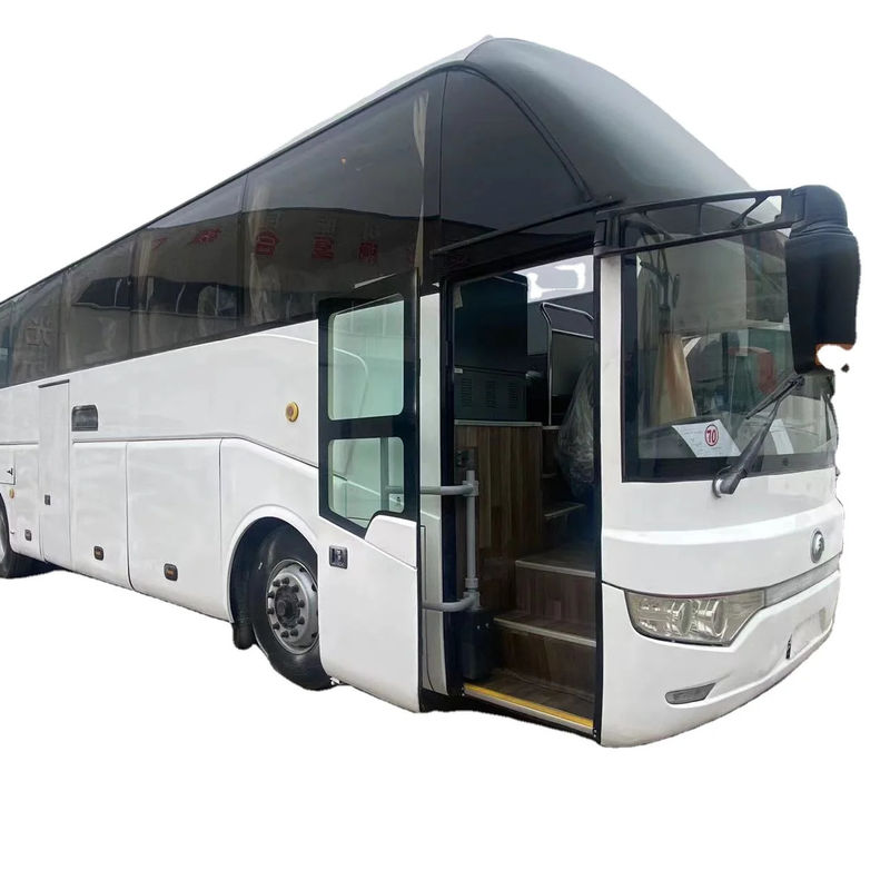 Handgeschakelde versnellingsbak Diesel brandstof type Gebruikte bus ZK6122 12m 47 zitplaatsen met toilet