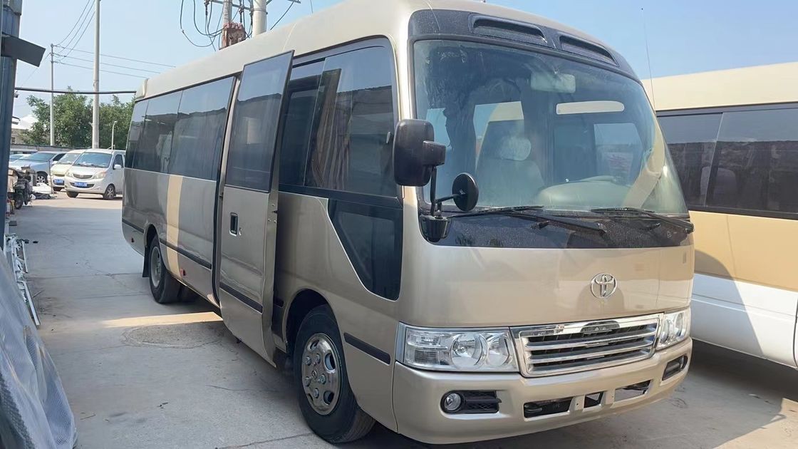 Handgestuurde 7m LHD tweedehands minibus 30 zitplaatsen