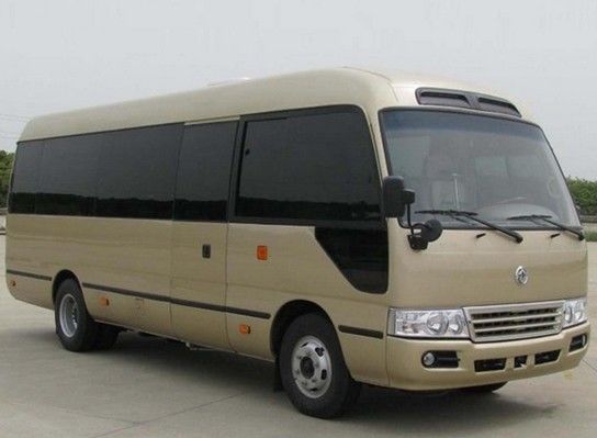 Gebruikte Toyo ta 19-30 zitplaatsen kleine passagiersbus met airconditioning en betaalbaar