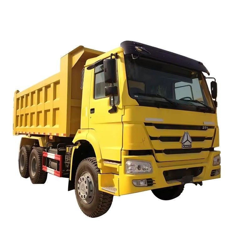 Krachtige HOWO 6x4 430 pk tipper truck met 19CBM Box en brandstoftankcapaciteit 300-400L