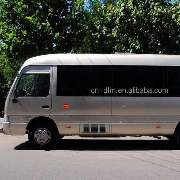 16-22 zitplaatsen Dongfeng LHD Coaster Minibus met achterin bagageruimte Volume 0,25 m3