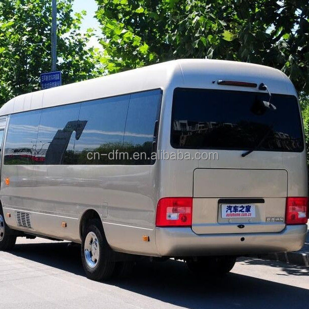16-22 zitplaatsen Dongfeng LHD Coaster Minibus met achterin bagageruimte Volume 0,25 m3