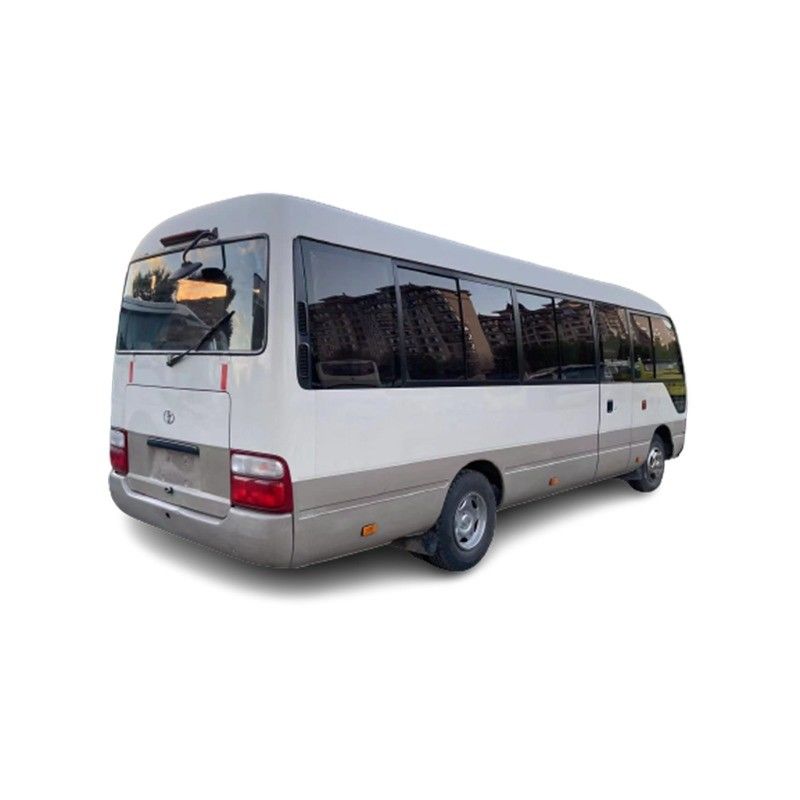 4000 plaatsen Dieselmotor Wit TOYO TA Coaster Minibus voor passagierstoerisme