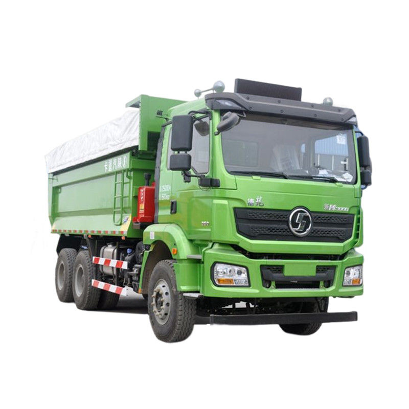EURO 5 Shacman 6*4 350 pk Gebruikte dumptank voor het transport van grond op bouwplaatsen