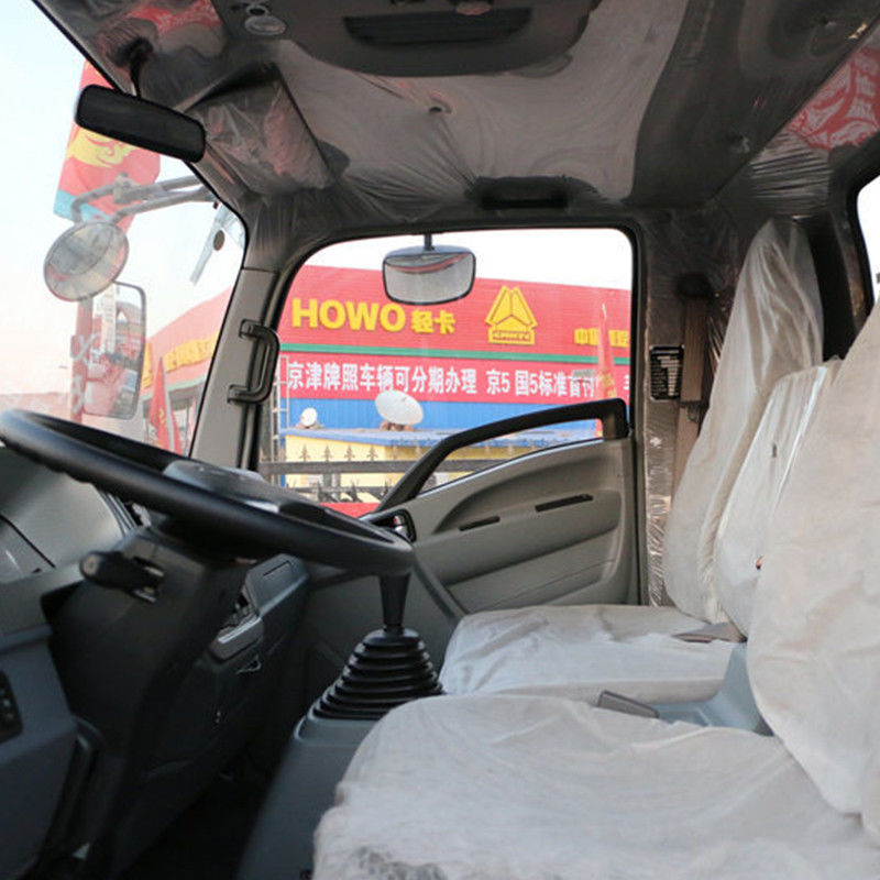 Gebruikte Howo 4x2 dumptruck 6 wielen Diesel tipper truck met Euro 4 emissie standaard