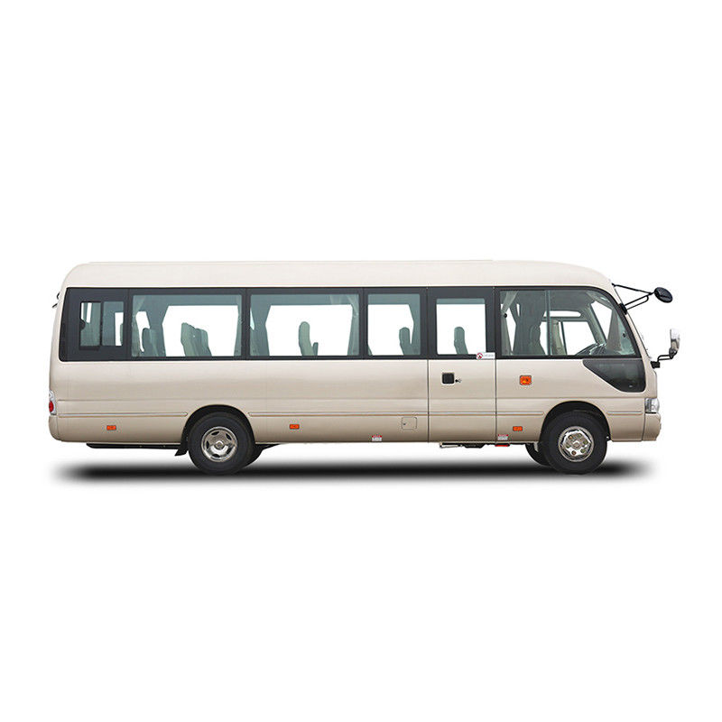 Kleine passagiers 24-31 zitplaatsen Toyo Ta Coaster 30 zitplaatsen Bus Diesel Manuele transmissie