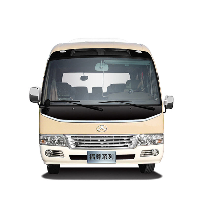 Goedkope luxe Toyo Ta Coaster Bus met 6m lengte en voor gemonteerde motor