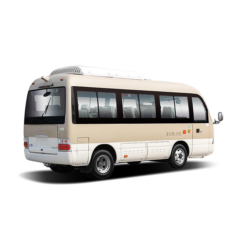Goedkope luxe Toyo Ta Coaster Bus met 6m lengte en voor gemonteerde motor