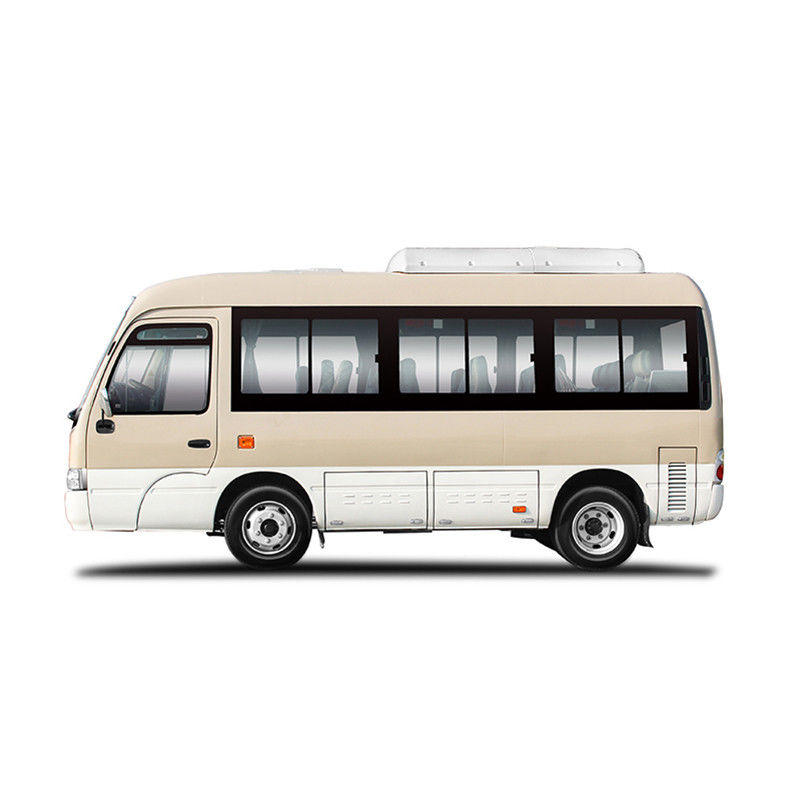 Goedkope luxe Toyo Ta Coaster Bus met 6m lengte en voor gemonteerde motor