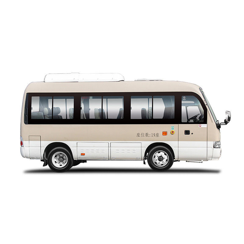 Goedkope luxe Toyo Ta Coaster Bus met 6m lengte en voor gemonteerde motor