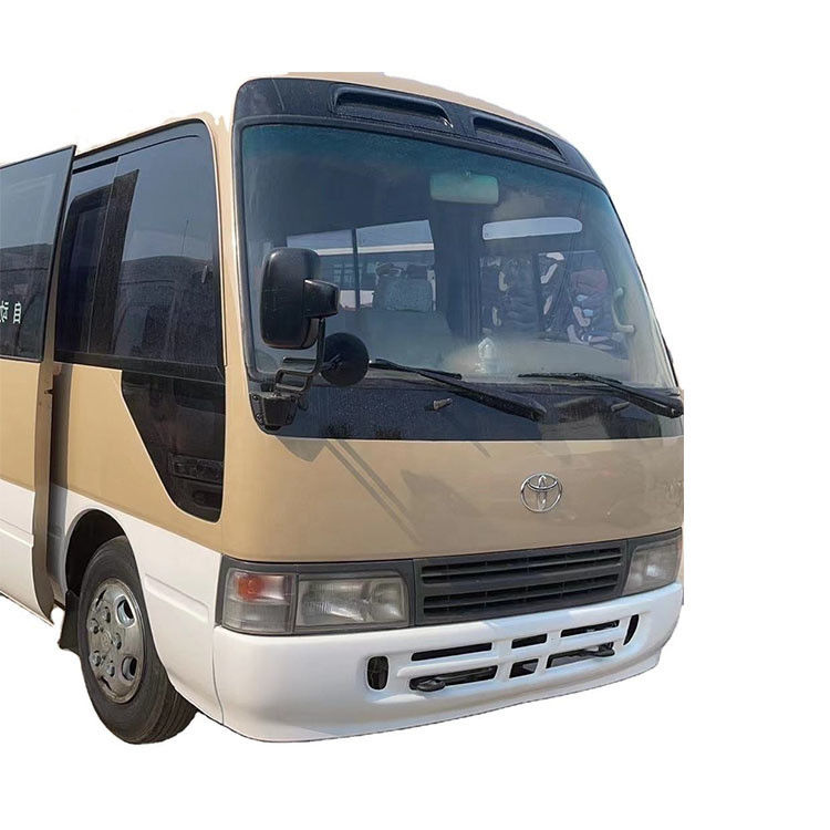 30 zitplaatsen Gebruikte TOYO TA Coaster Bus Beste en goede staat met dieselbrandstof