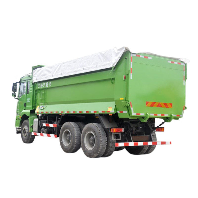 15500 kg Bruto voertuiggewicht SHACMAN 6x4 Dump Truck 350HP 100 Ton 360° Achtercamera
