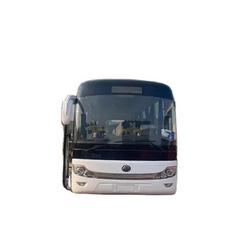 Goedkope gebruikte dieselmotor 60 zitplaatsen coach bus perfect voor vervoer