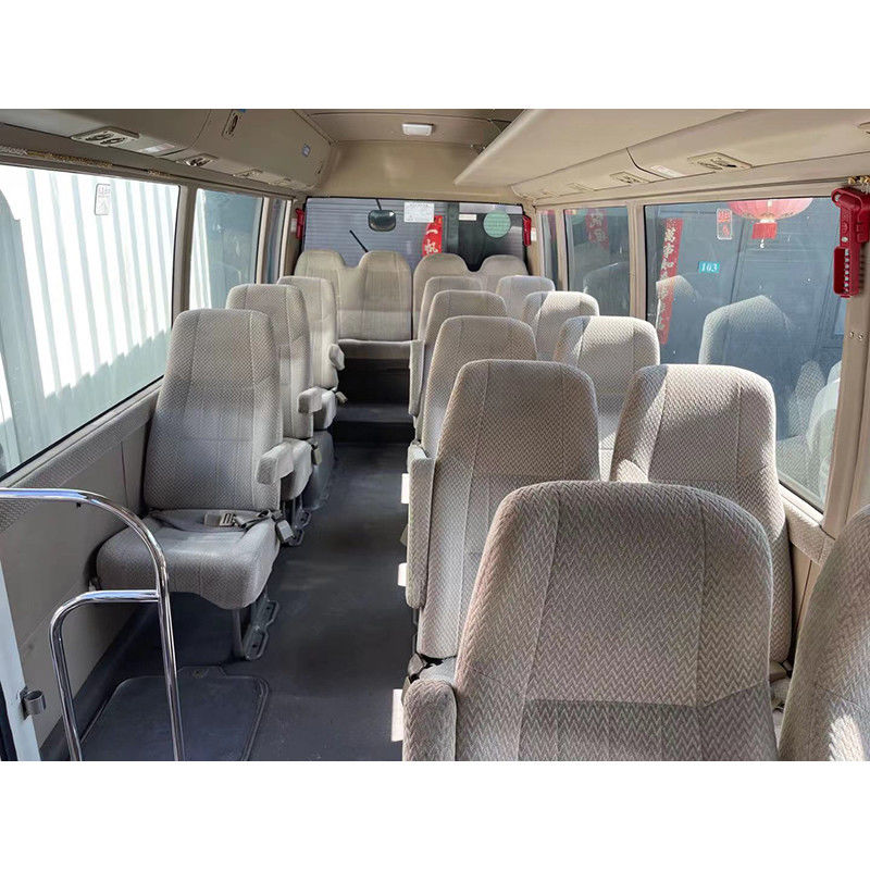 15B-FT motor 29 zitplaatsen Toyota Coaster Bus met goede prestaties en handgeschakelde transmissie