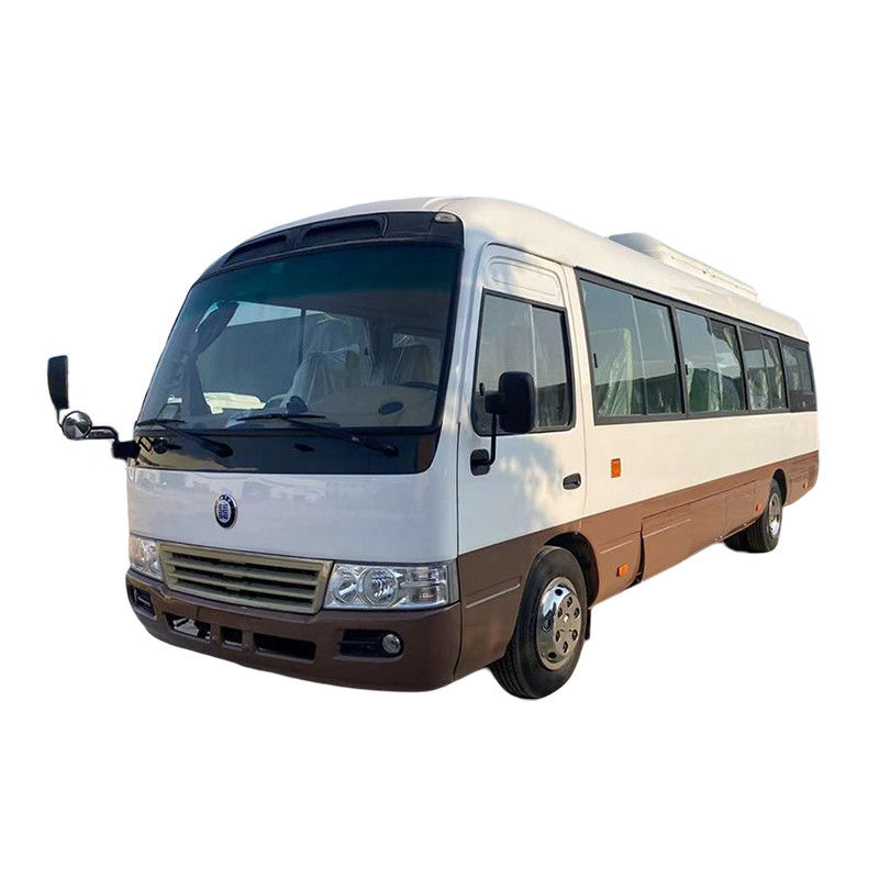 Goedkope LHD Toyota Coaster Bus 30 zitplaatsen Minibus met laag brandstofverbruik