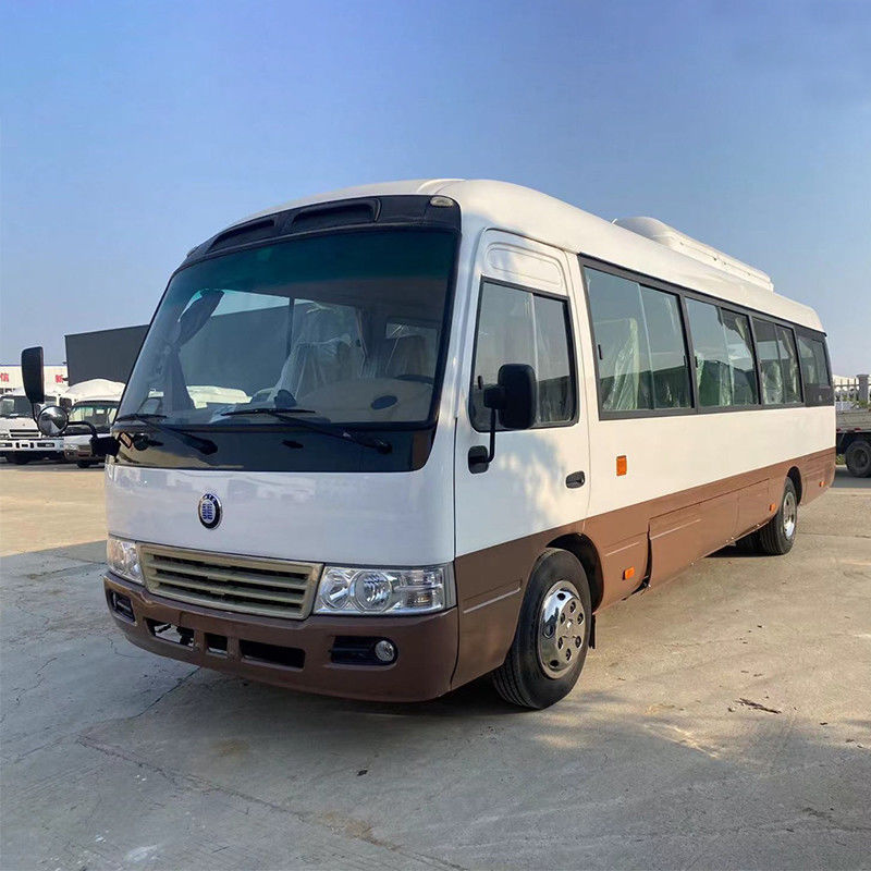 Goedkope LHD Toyota Coaster Bus 30 zitplaatsen Minibus met laag brandstofverbruik