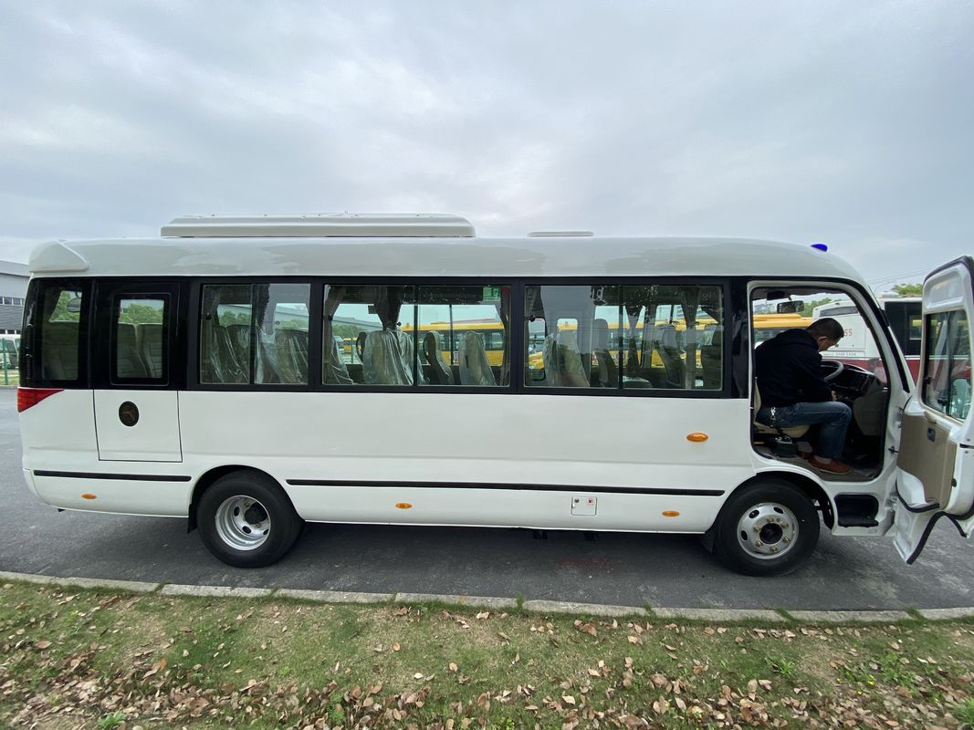 4 cilinders in lijnmotor 7m 22 zitplaatsen achtbaanbus voor comfortabel vervoer
