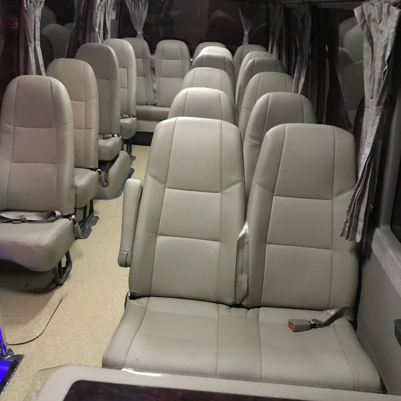 Tweedehands 22 tot 30 passagiersstoelen Toyot Coaster Bus met voor gemonteerde dieselmotor