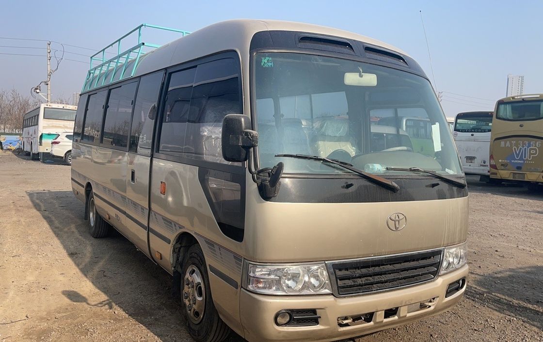 Gerenoveerde 23 6 zitplaatsen Toyota Coaster Bus Gebruikt met 15B-FT Motor Model