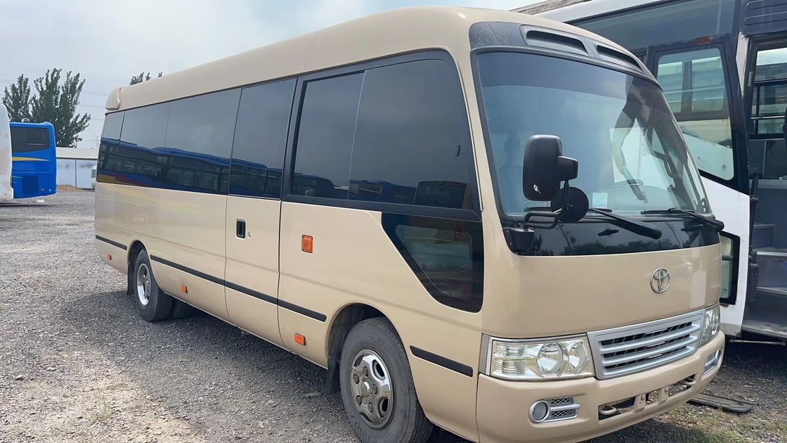Gerenoveerde 23 6 zitplaatsen Toyota Coaster Bus Gebruikt met 15B-FT Motor Model