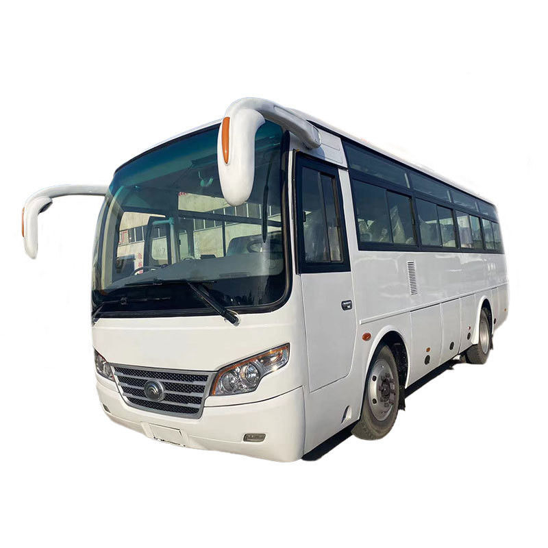 Gebruikte Diesel Mini City Coach Van Bus voor Afrika 35 zitplaatsen Handgeschakelde Transmissie Hot Sal