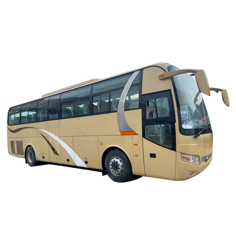Leaf Spring Suspension 35 zitplaatsen Gebruikte busbus met stuurbekrachtiging en luxe stoelen