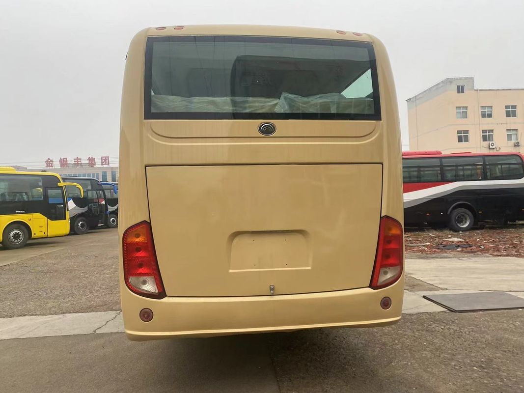 Leaf Spring Suspension 35 zitplaatsen Gebruikte busbus met stuurbekrachtiging en luxe stoelen