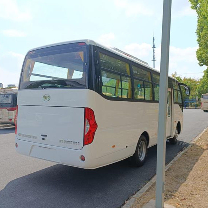 31 zitplaatsen Mini Bus Coaster met linksafdrijving Dieselbrandstof en luxe design