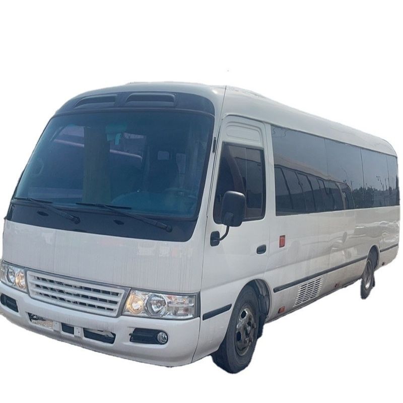 Maximaal vermogen van 113/5200 kW Toeristische luxe bus Gebruikte 7m 6 cilinder Toyota Coaster Bus