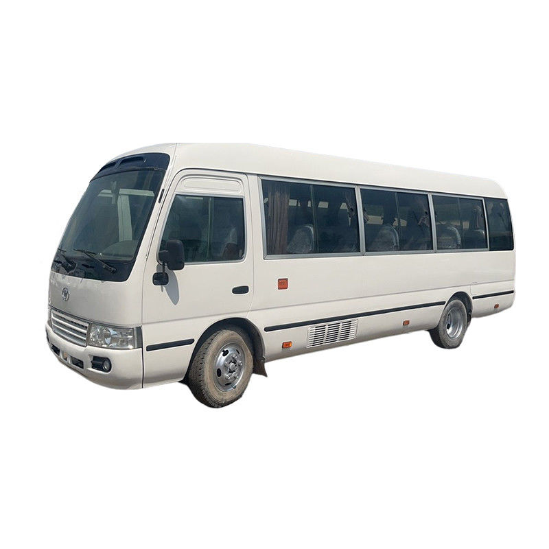 30 zitplaatsen Toyo ta Coaster Bus met 9.00R20 banden en comfortabele zitplaatsen