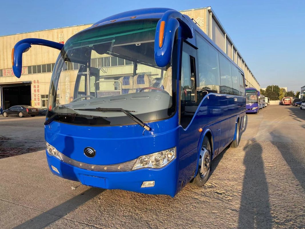 45 zitplaatsen Gebruikte bus Verkoop 40 zitplaatsen Coach Bussen Linksgestuurd en Leaf Spring Suspension