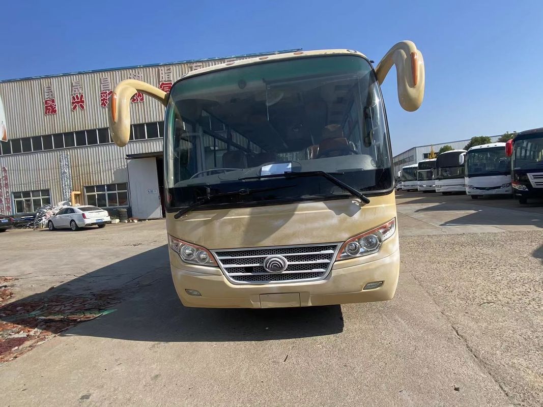 Steering 30 zitplaatsen Gebruikte bussen en autocars Diesel Luxe Bus Euro 3 optioneel