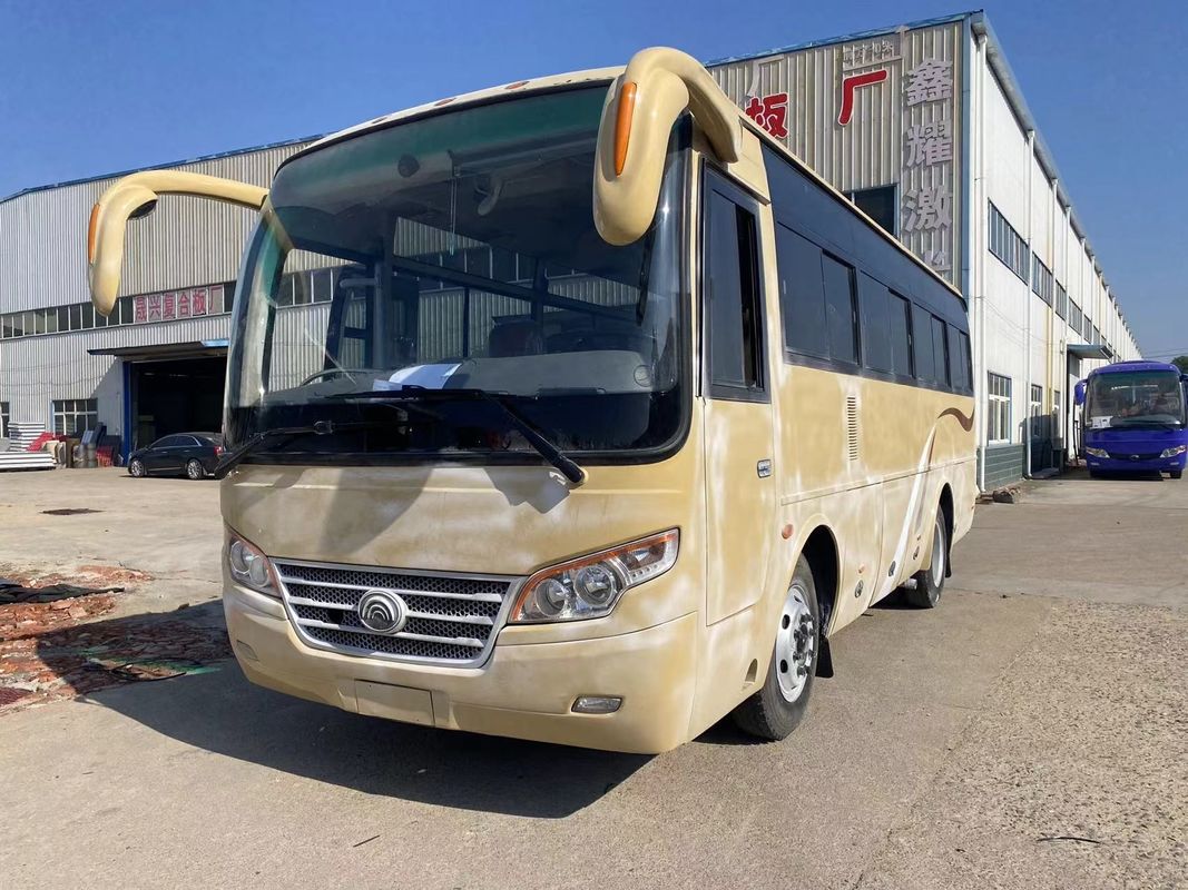 Steering 30 zitplaatsen Gebruikte bussen en autocars Diesel Luxe Bus Euro 3 optioneel