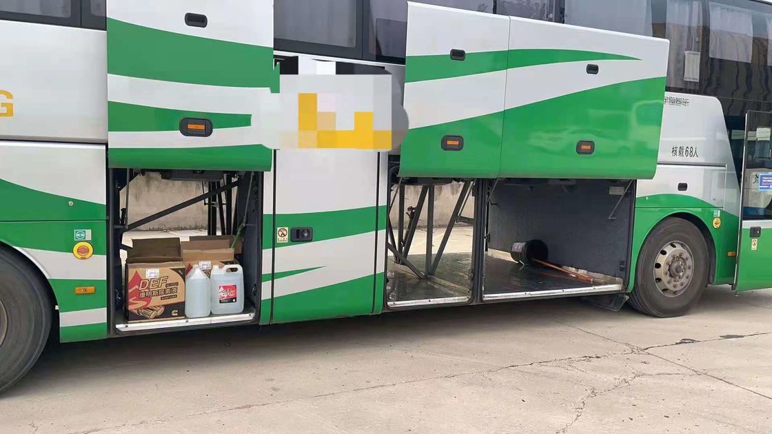 65-67 zitplaatsen LHD Coach Bus in met diesel brandstof type en maximale snelheid van 100 km/h