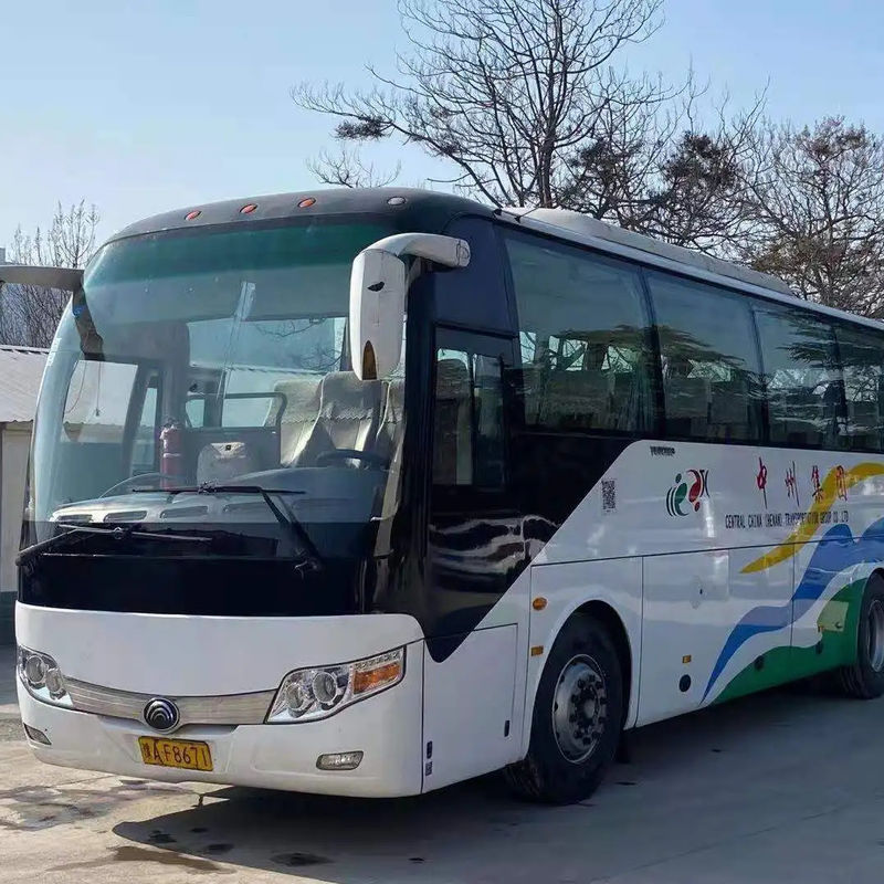Op maat gemaakte gebruikte passagiersbus 47 zitplaatsen LHD Coach Bus met en Diesel motor Capaciteit 8L