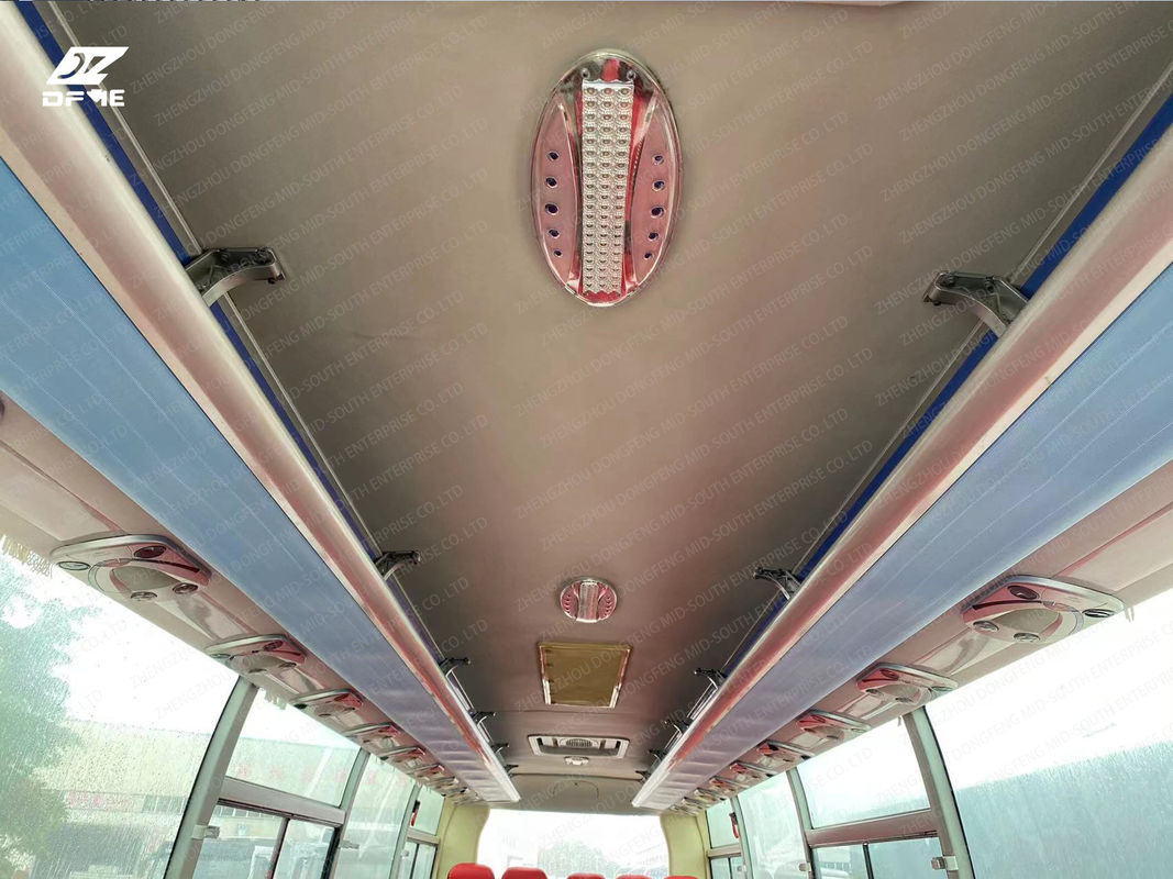 10990*2500*3670mm Luxe Coach Bus 57 zitplaatsen Gebruikte Passagiersbus Met maximale snelheid 100km/h